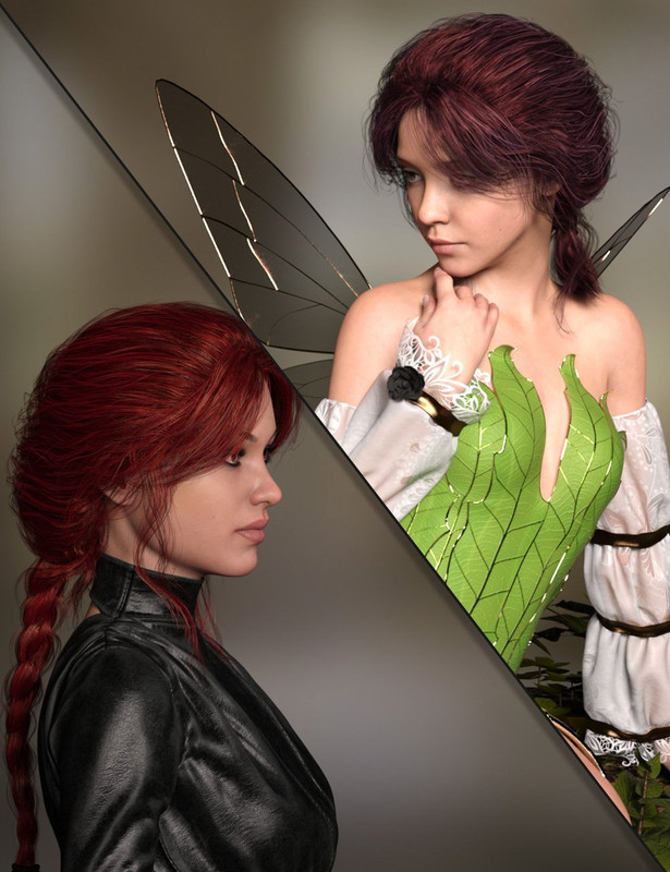 MRL Messy Hair Pack 1 For Genesis 8 and 8.1 Females MRL Messy Hair Pack 1 For Genesis 8 and 8.1 Females