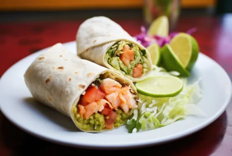 Taco de frutos del mar