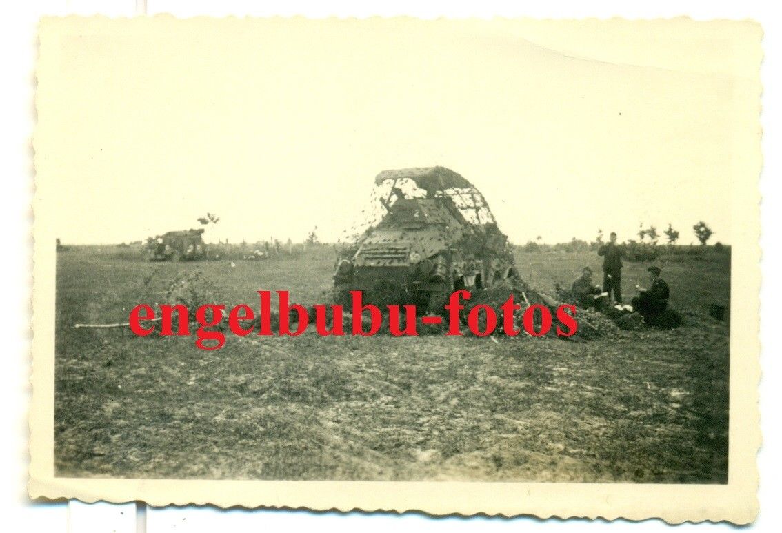 FOTO - PANZER - PANZER-AUFKLÄRUNG - SdKfz 263 mit Nr.2 - FELD-TA