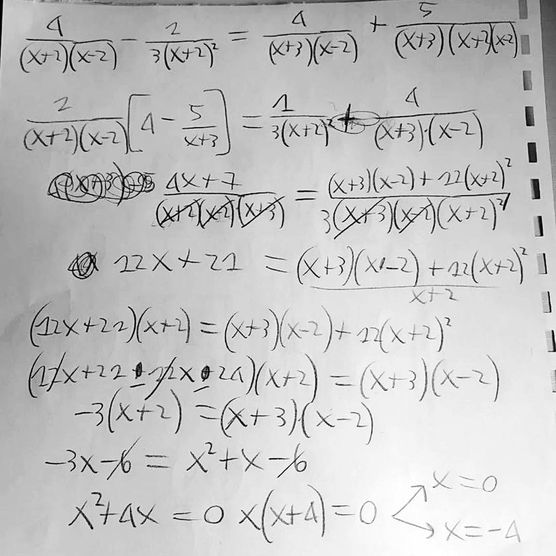 equazione matematica esercizio