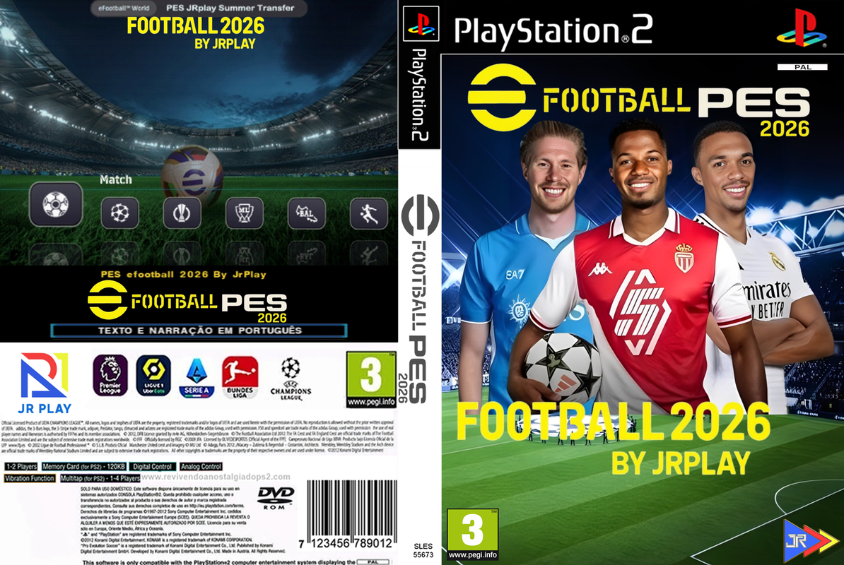 PES JrPlay 2025-26 New Season SDo-POR (Julho) 2025