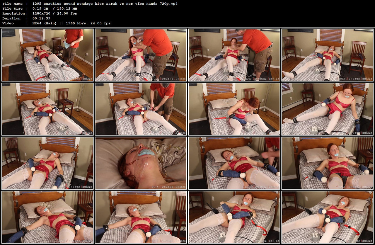 1295 Beauties Bound Bondage kies Sarah Vs Her Vibe Hands 720p mp4