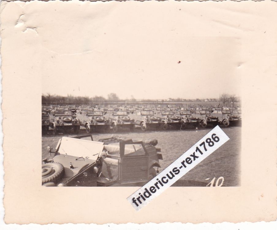 Foto elite VW Typ 82 Kübelwagen Sammelstelle Fab