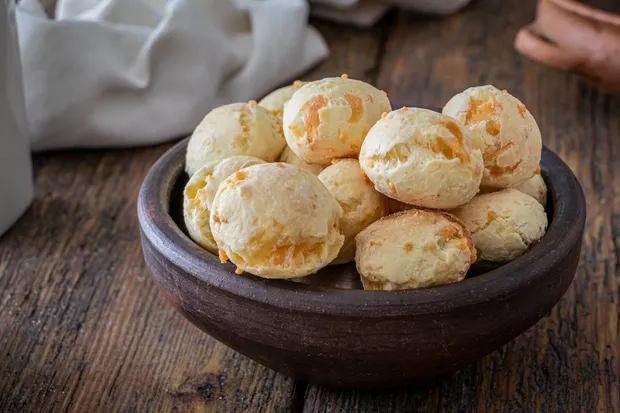 Pão de queijo sem lactose