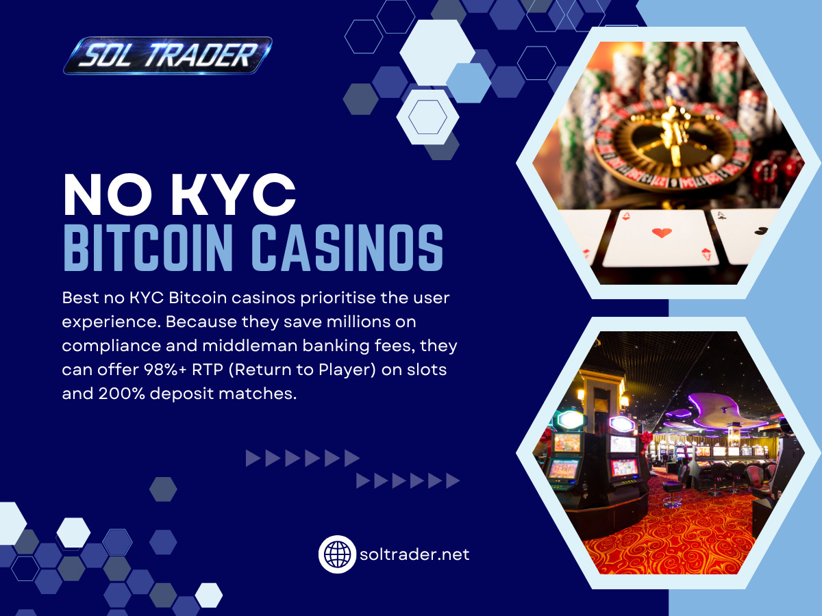 No KYC Bitcoin Casinos
