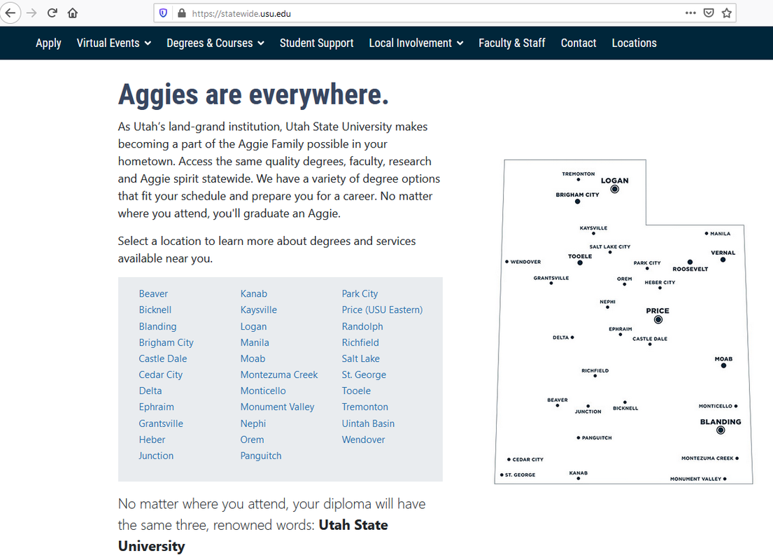 USU All Locations