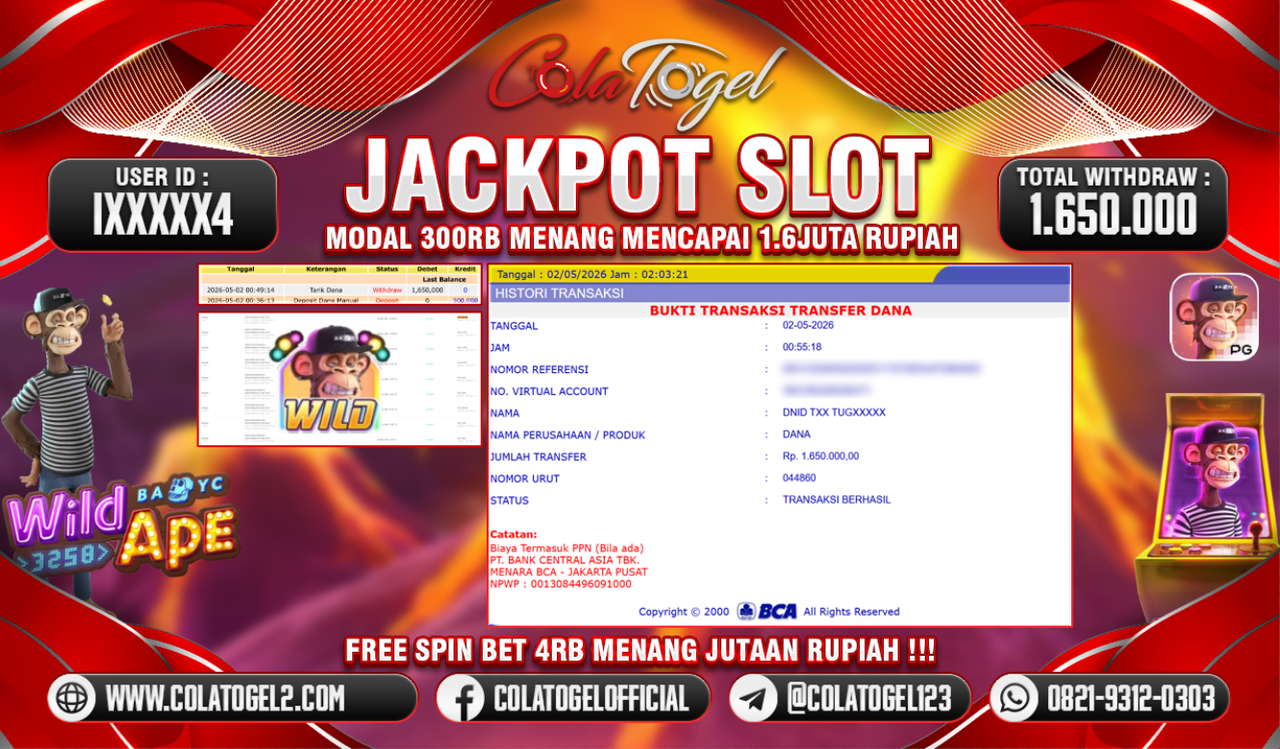 JACKPOT SLOT GACOR!!