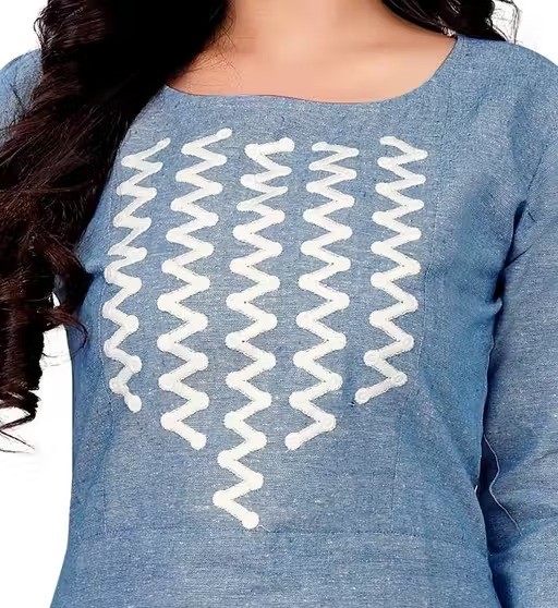 Charvi Fabulous Plus Size Cotton Kurtis Color 3 (KS160)