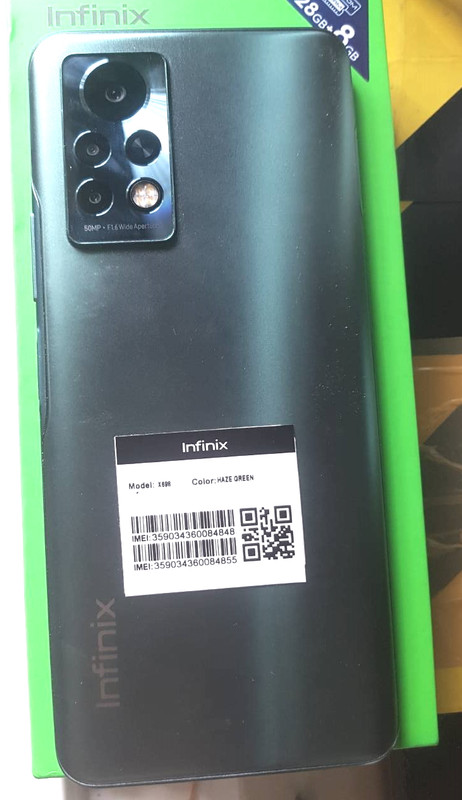 Infinix Note 11S - Back side
