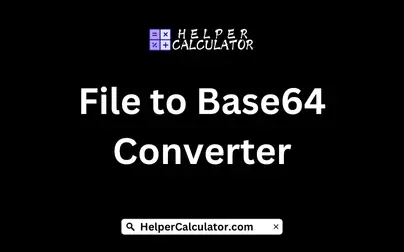 File to Base64 Converter
