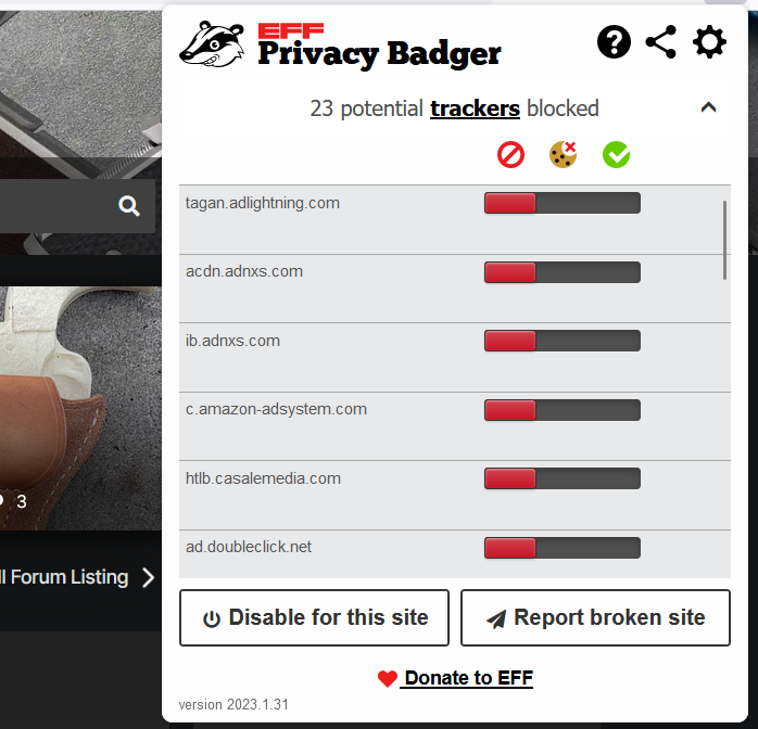 Too Many Trackers 1911Forum