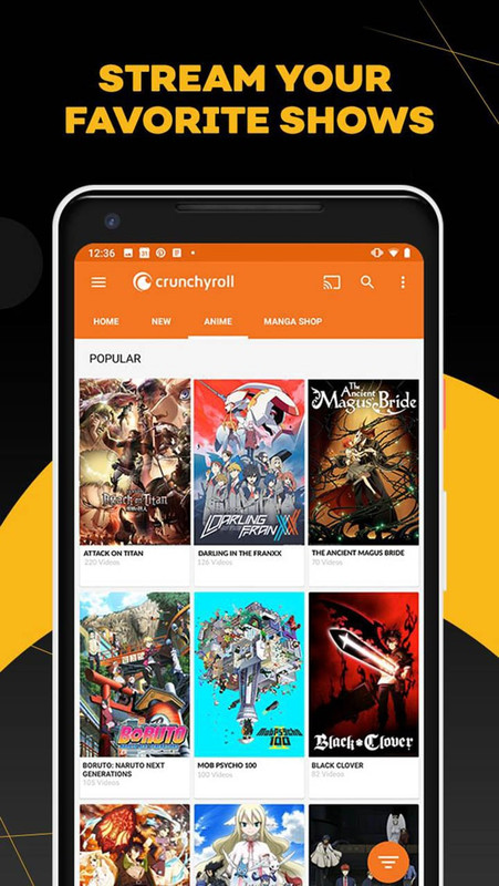 Stream Anime Now: Crunchyroll Premium APK Free For Android 4