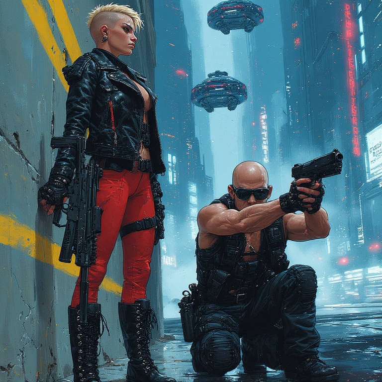 Two-futuristic-armed-individua-(4)