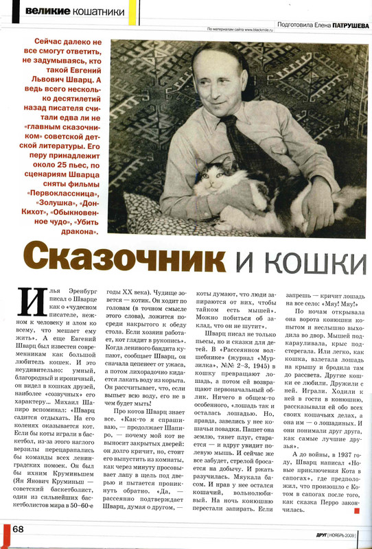 Друг кошек № 11 2009-64