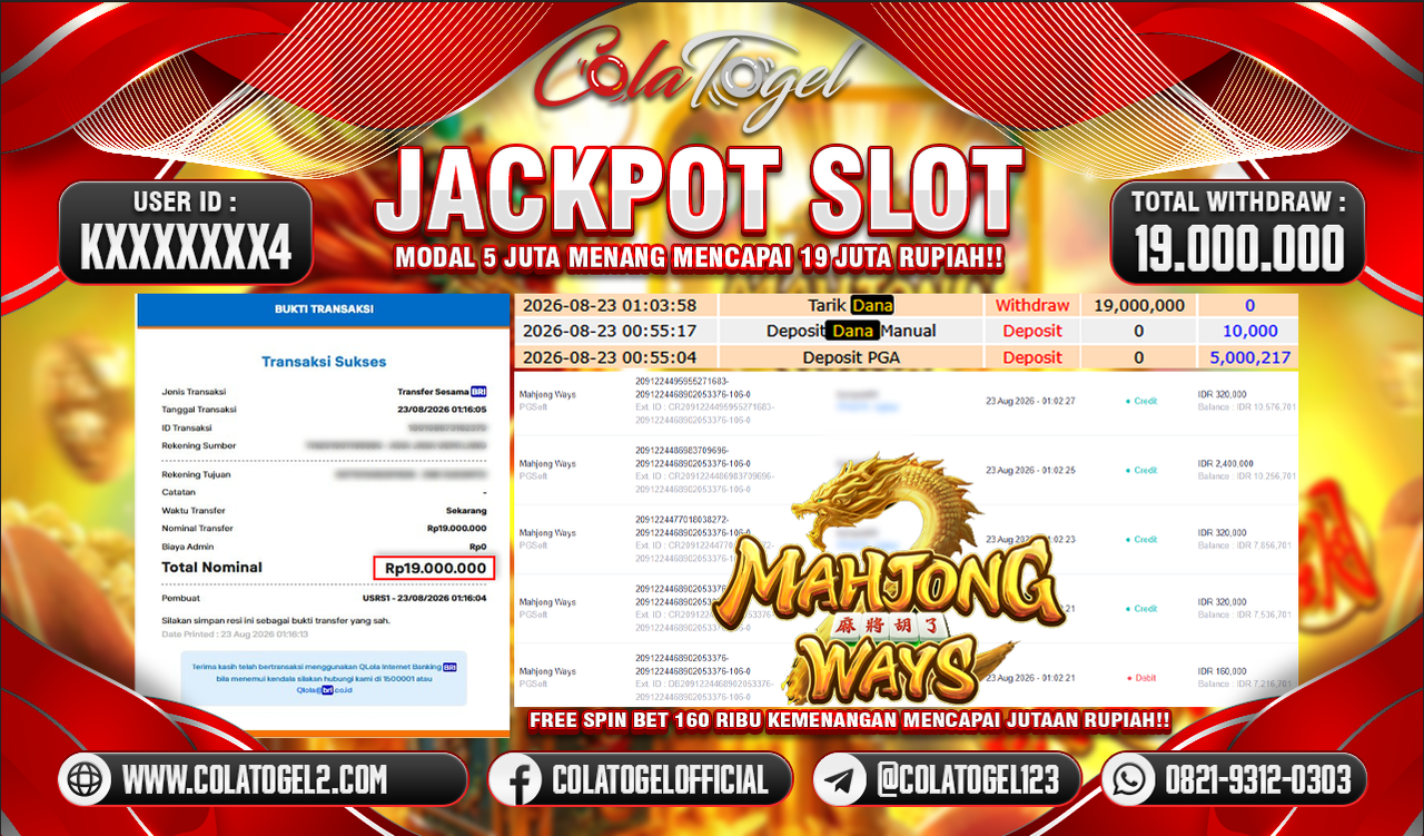 JACKPOT SLOT GACOR!!