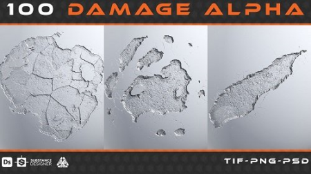 Artstation - 100 Damage Alpha - vol 01