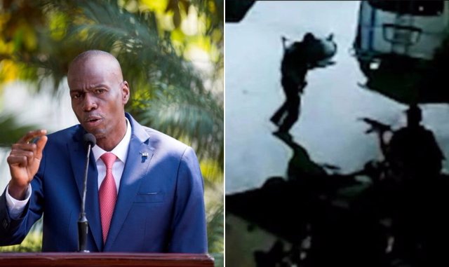 Mercenarios asesinaron al presidente Moïse Mercenarios asesinaron al presidente Moïse