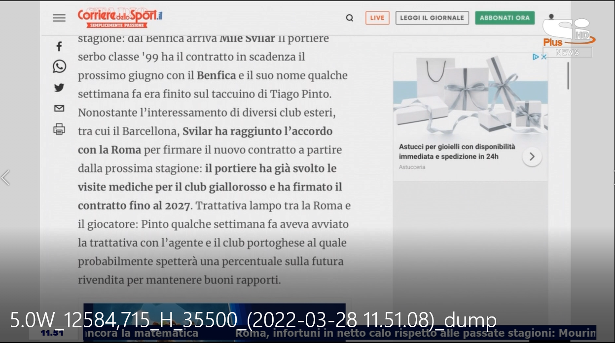 SportItalia 12585H 5°W