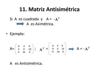 Matrices matematica 16 320