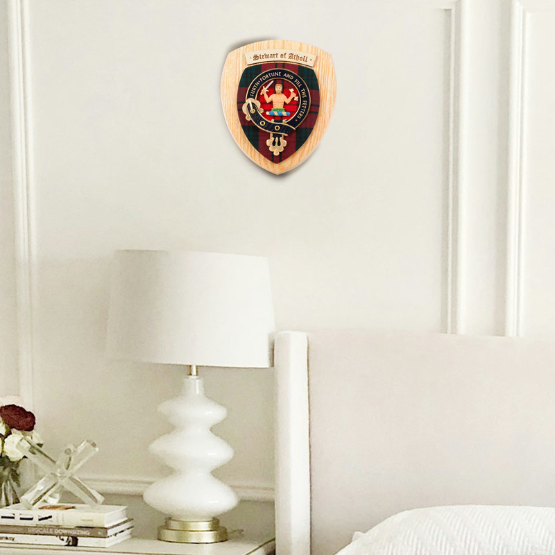 Scottish Clan Wall Plaque | Made in Scotland | Wood frame | Wall hanging Gift - Picture 474 of 517