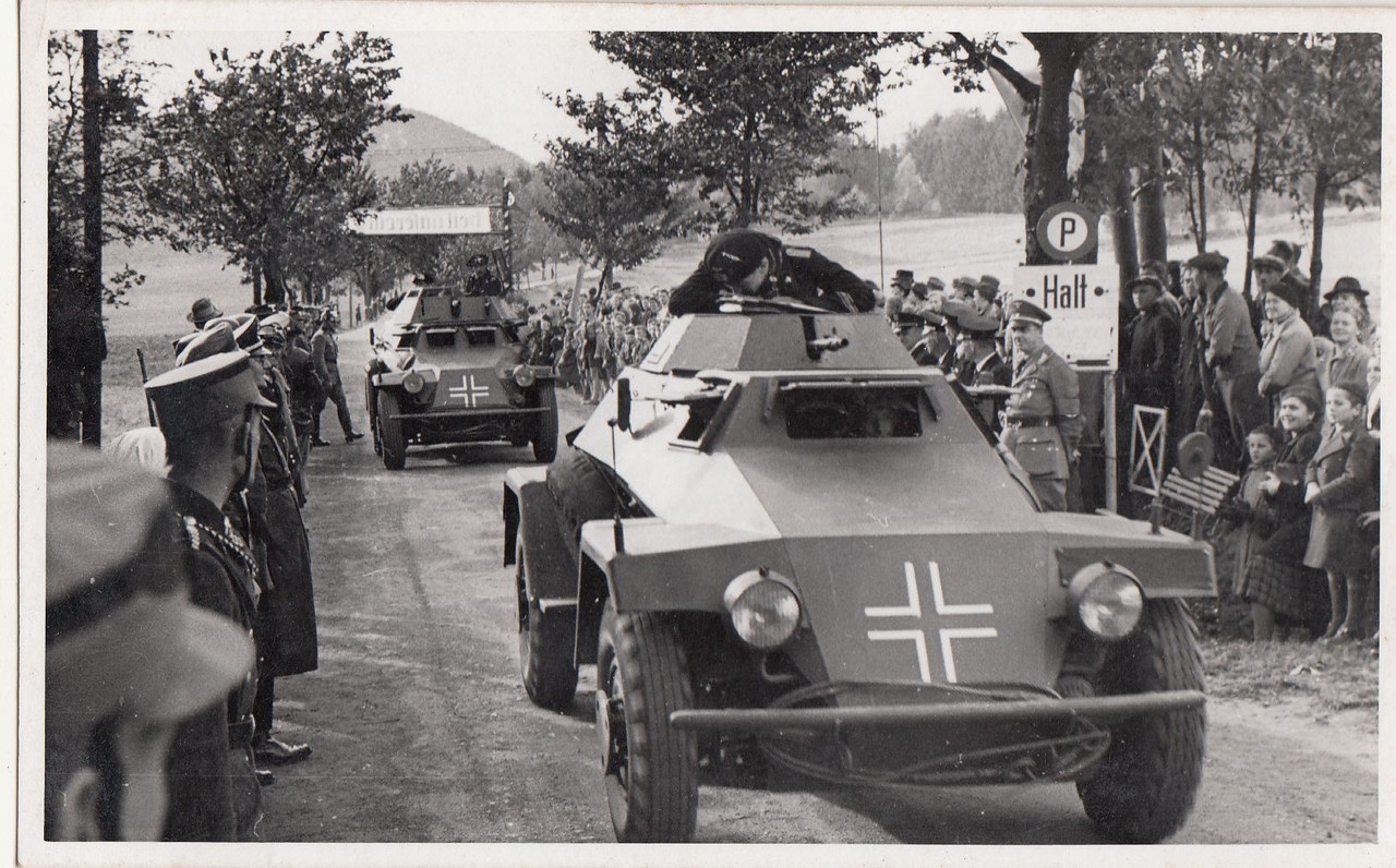 Panzer Spähwagen Zittau Oberlausitz 2 Wk IIWW Pe
