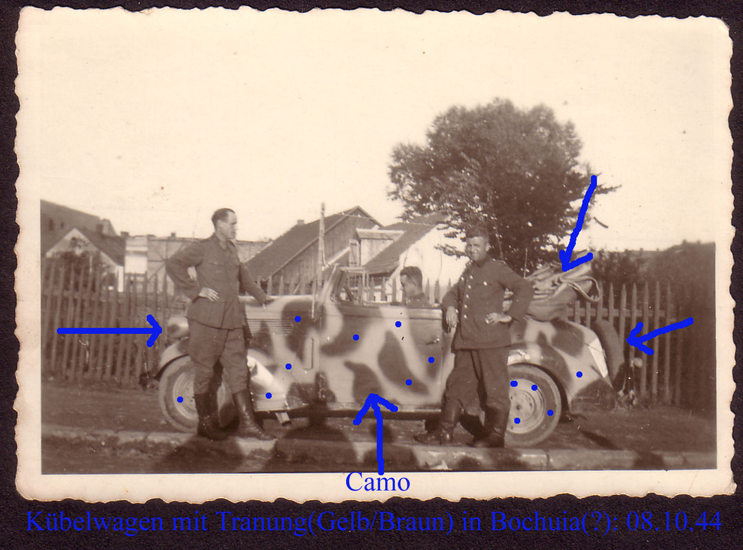 Kübelwagen mit Tarnung,Camo,Panzer,Tank,PKW,Elit