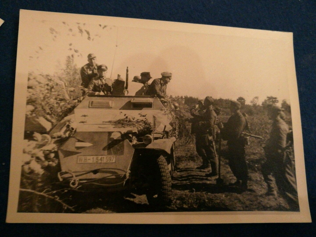 RK Eichenlaub Träger Oberst Karl Lorenz Panzersp