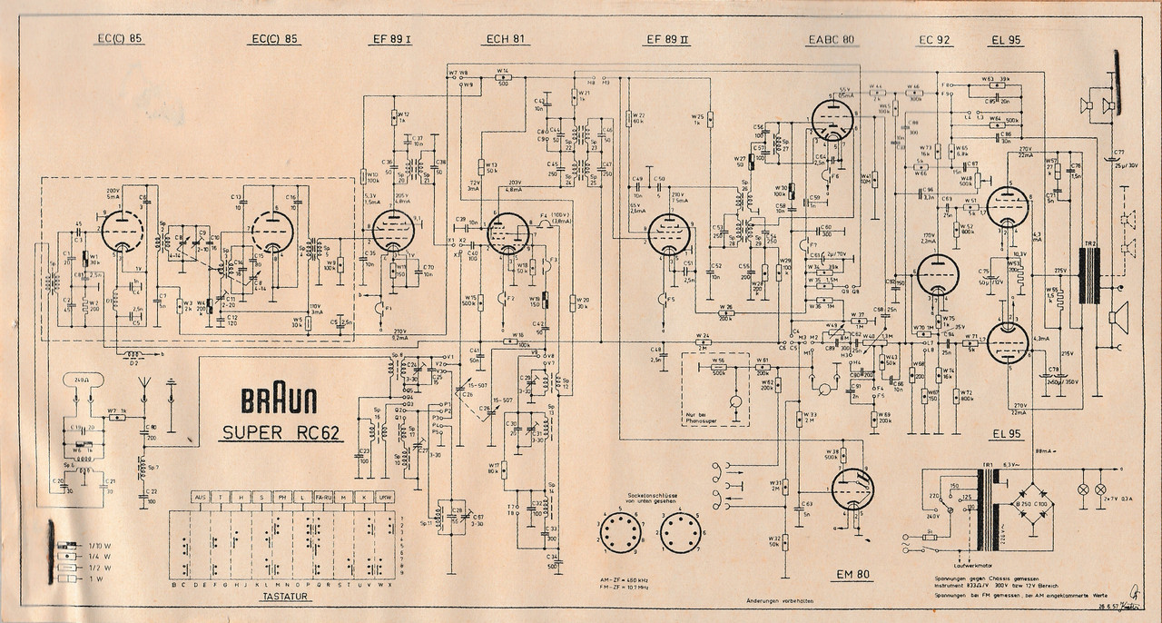 Braun G11 62 Chassis RC62