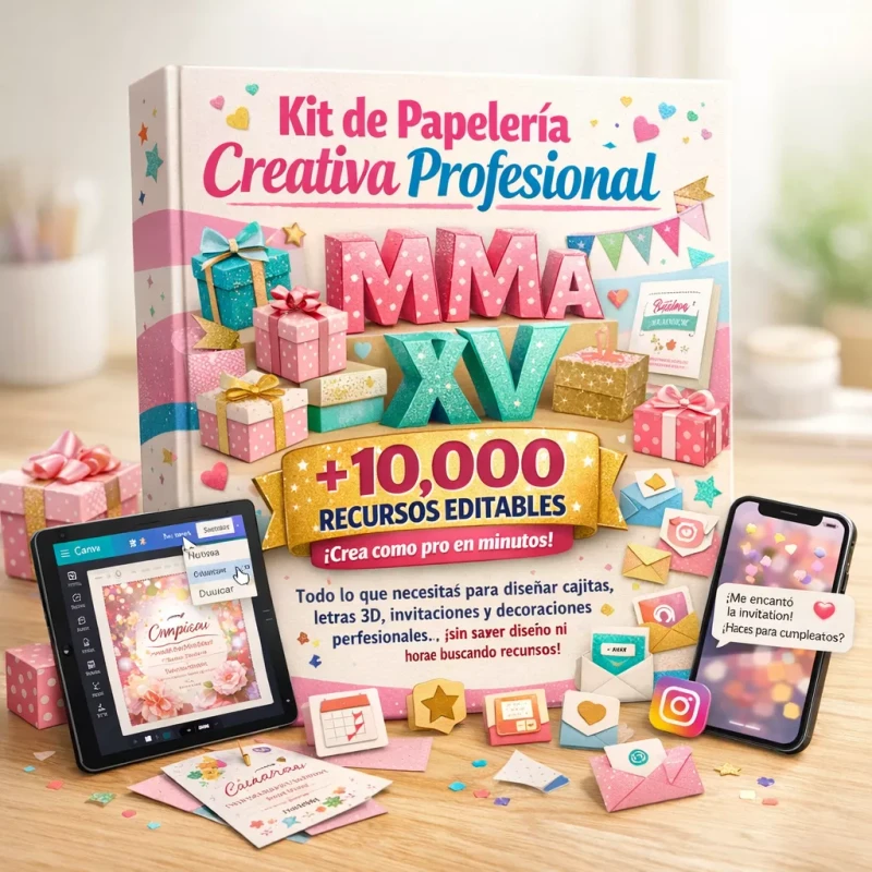 Mockup Kit Papelería Creativa