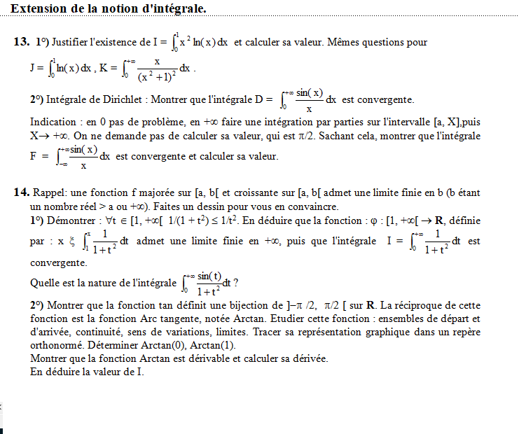 Calcul intégral – Apprendre en ligne