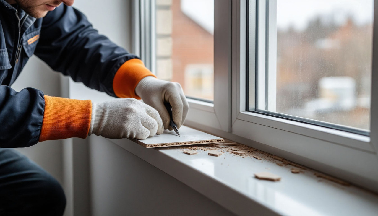 Ремонт откосов пластиковых окон