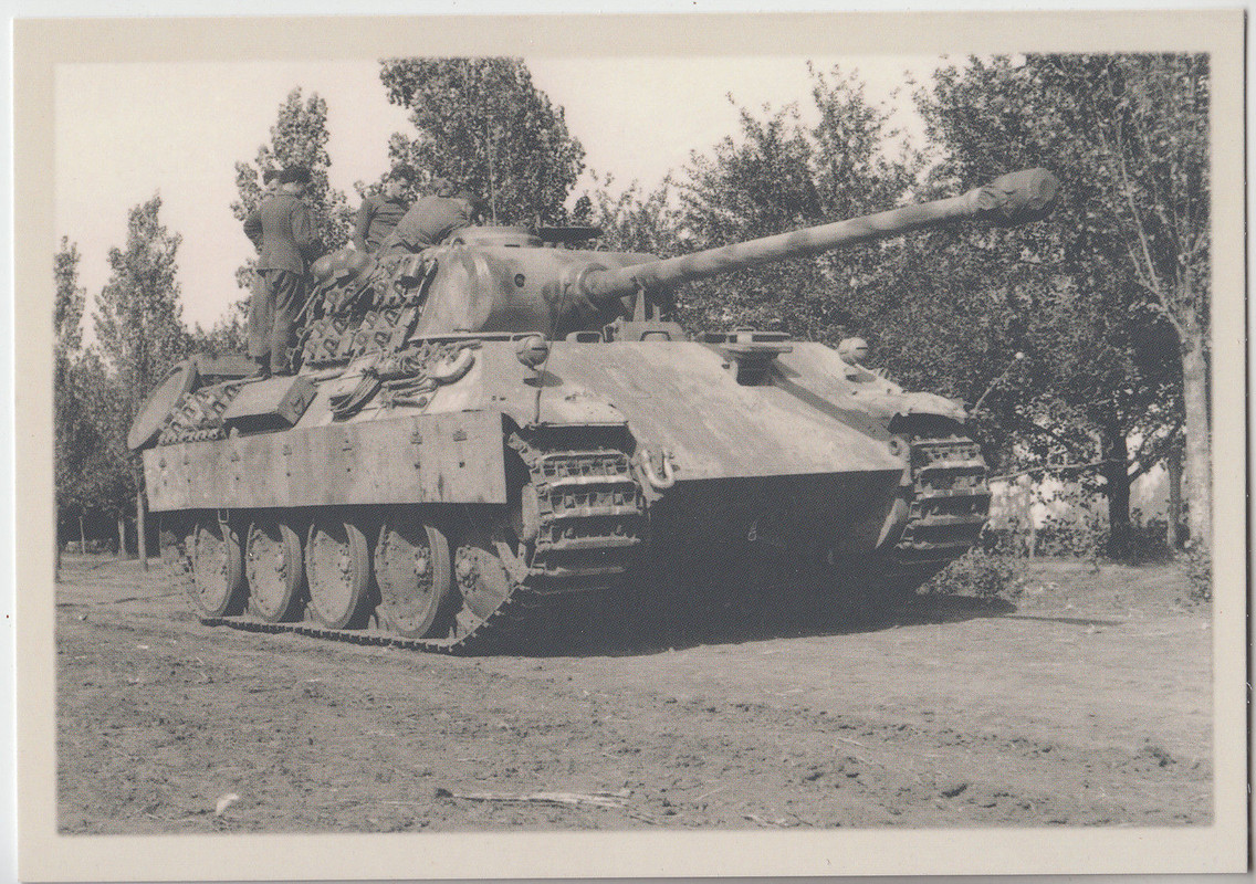 Wehrmacht Panzer Panther (SD.Kfz.171) Rußland 19