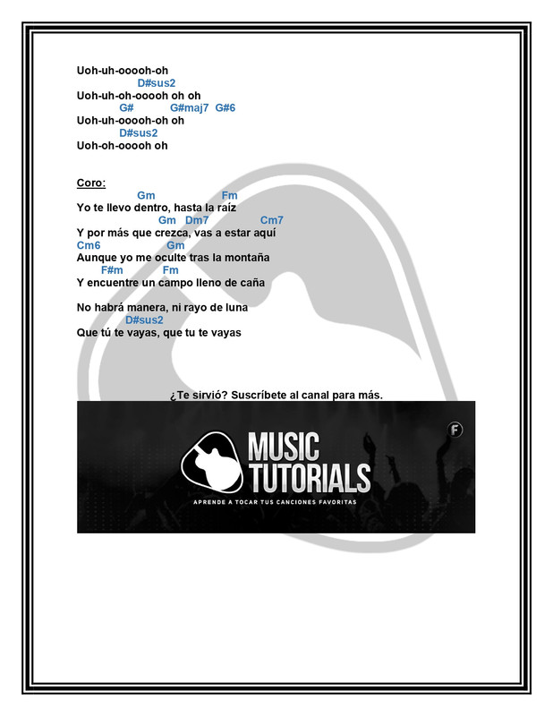 Hasta La Raíz Natalia Lafourcade Letra y Acordes by MUSICTUTORIALS_page-0003