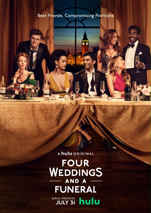 Cztery wesela i pogrzeb / Four Weddings and a Funeral (2019) {Sezon 1} {Kompletny Sezon} PL.720p.HULU.WEB-DL.XviD-H3Q / Lektor PL