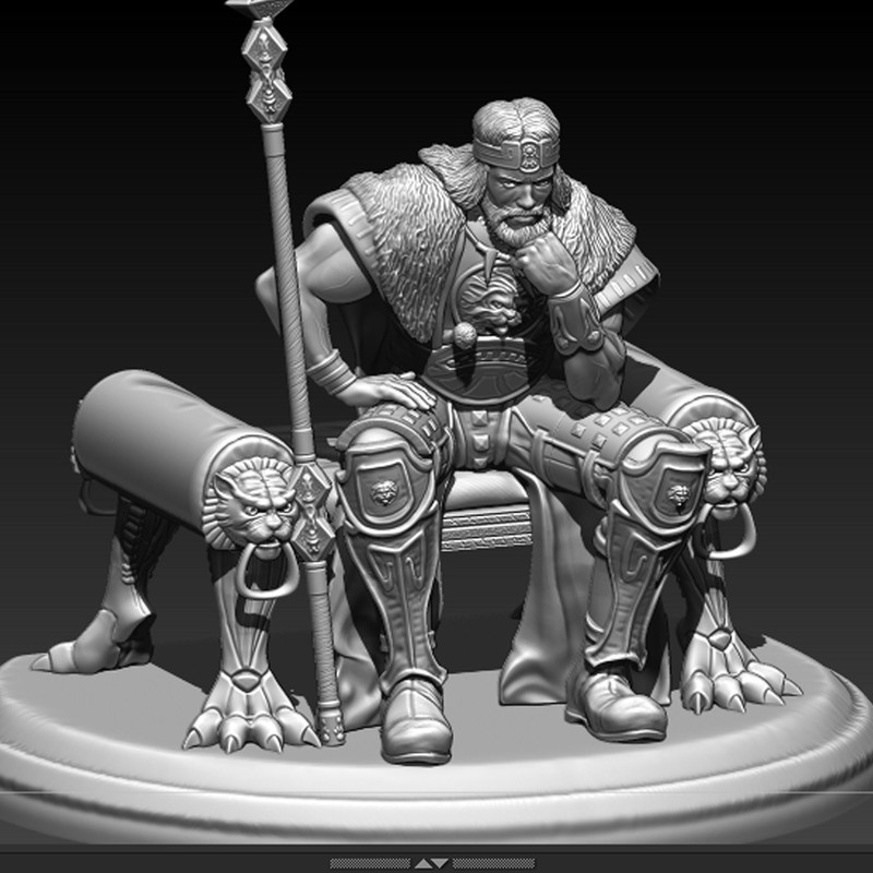 King Conan 3d print model