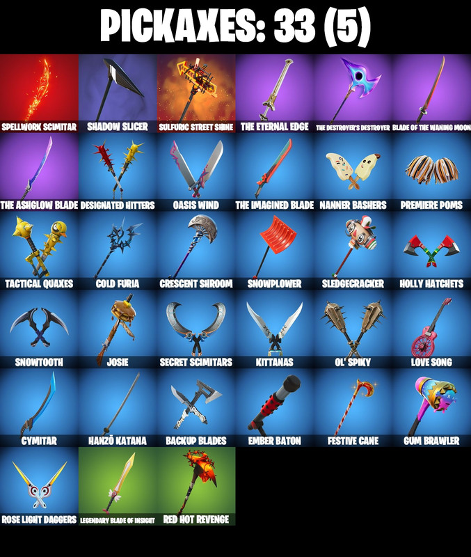 pickaxes comp
