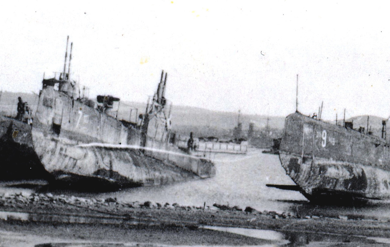 Буревестник, Тюлень, Ген Корнилов, Ген. Алексеев и Утка, 1934 г