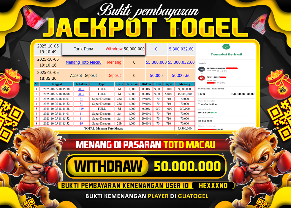 BUKTI JACKPOT LUNAS GUATOGEL