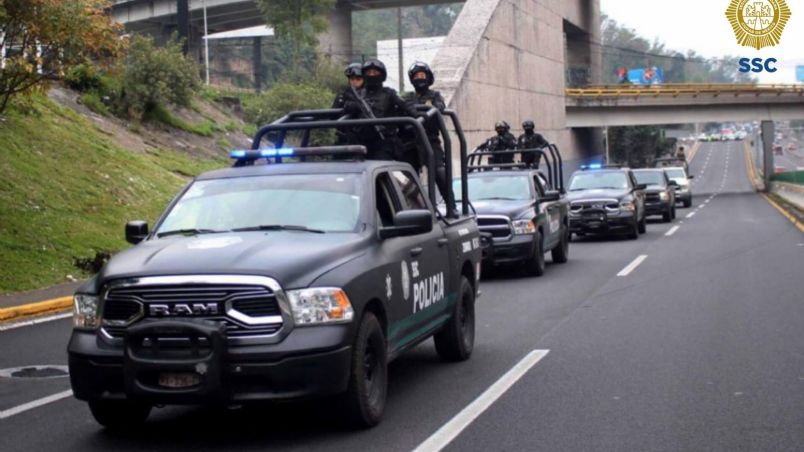 Implementan Mega Operativo de Fin de Año en la CDMX: Más de 13 mil policías desplegados