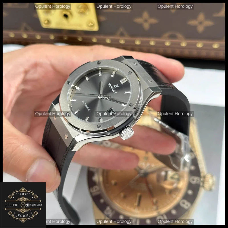 Hublot Classic Fusion 42mm Grey Titanium Ultra-Lightweight Automatic Watch