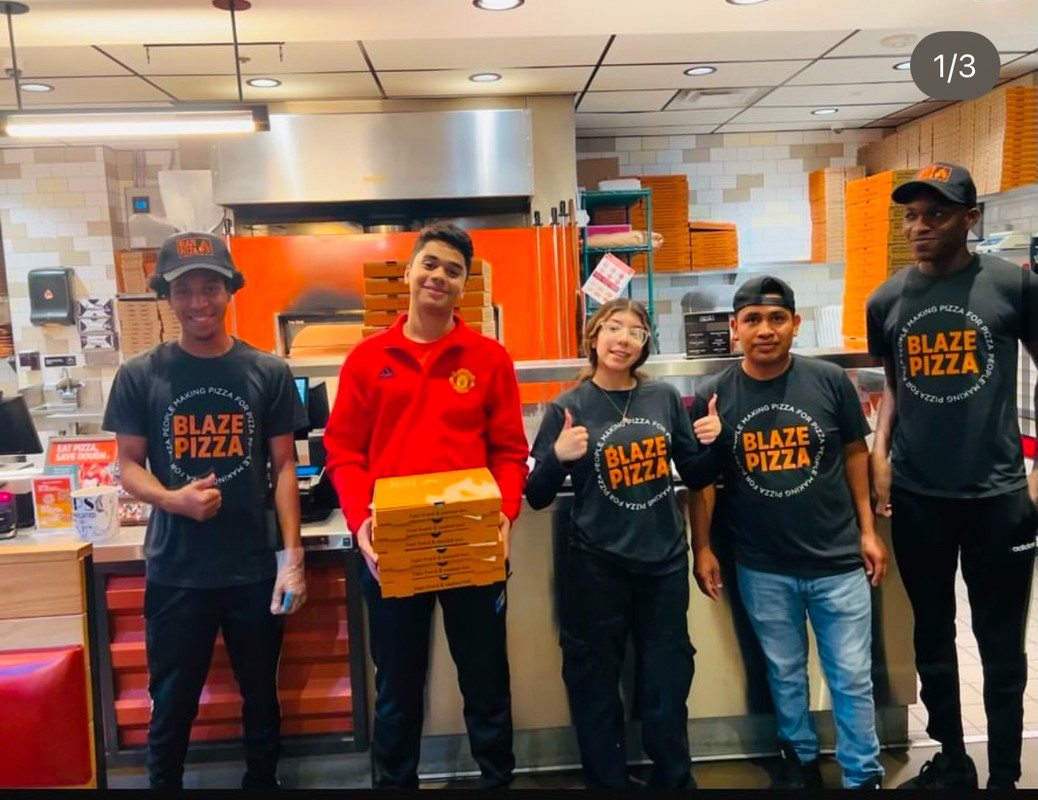 Blaze Pizza partnership