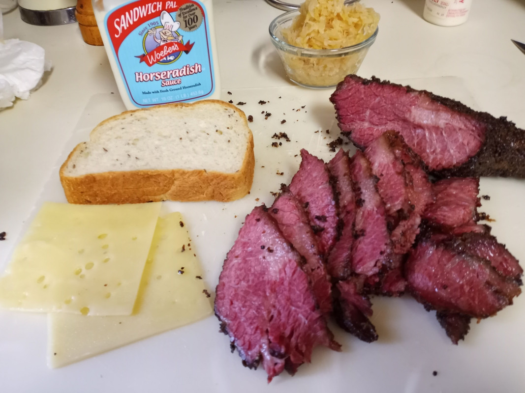 The Breakfast Corned Beef Reuben