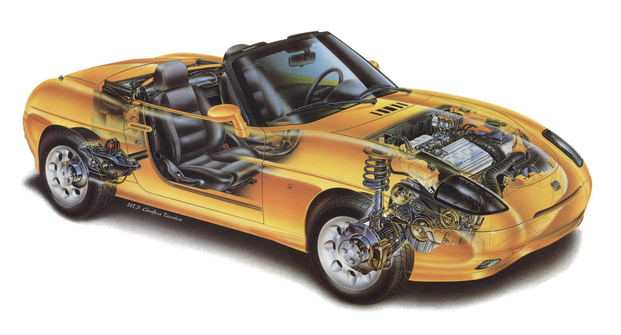 Fiat Barchetta 1990-1994 by UTS Grafica Tecnica