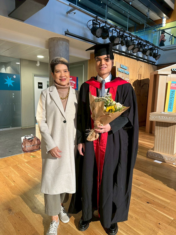 ปอนด์ Paween Saisaengchan นักศึกษา Joint Master Programmes รุ่น 21 เรียนต่อ MSc Marketing Communications ที่ UWE ประเทศอังกฤษ