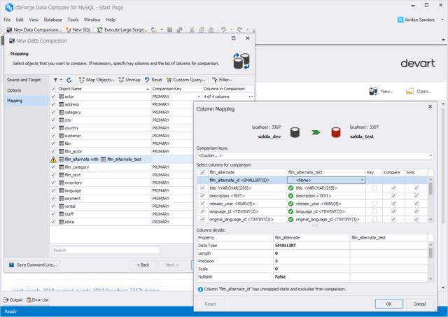 Devart dbForge Data Compare for MySQL 10.0.225