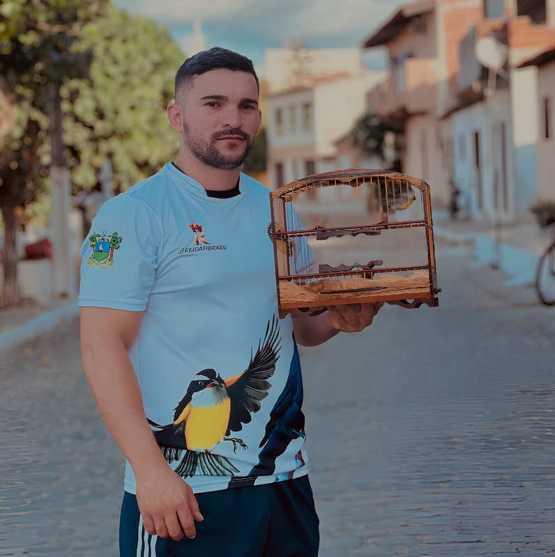 Rei da Fibra RN, criador e amador de pássaros