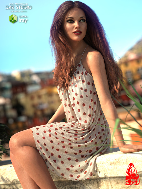 dForce Sweet Mini Dress for Genesis 8 Female (Repost)