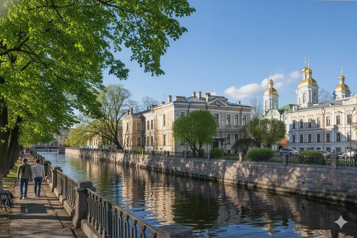 Пейзаж петербургской Коломны