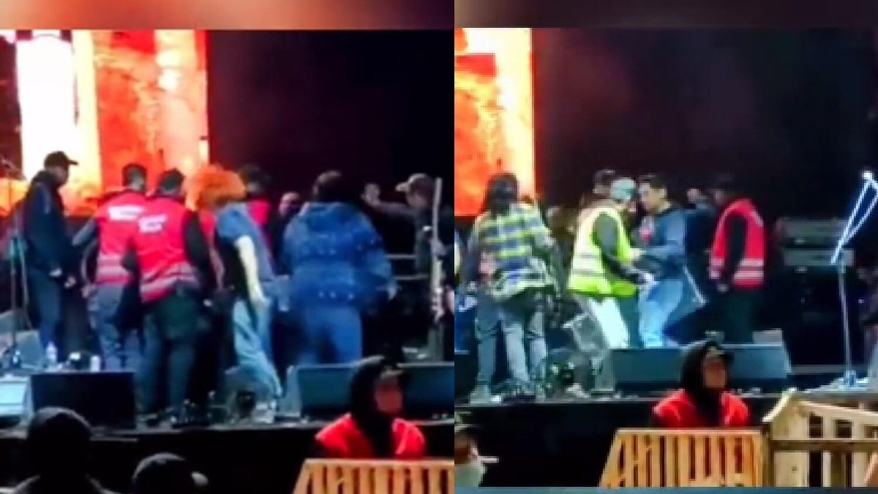 Molotov se agarra a duros golpes con la banda Los Miserables