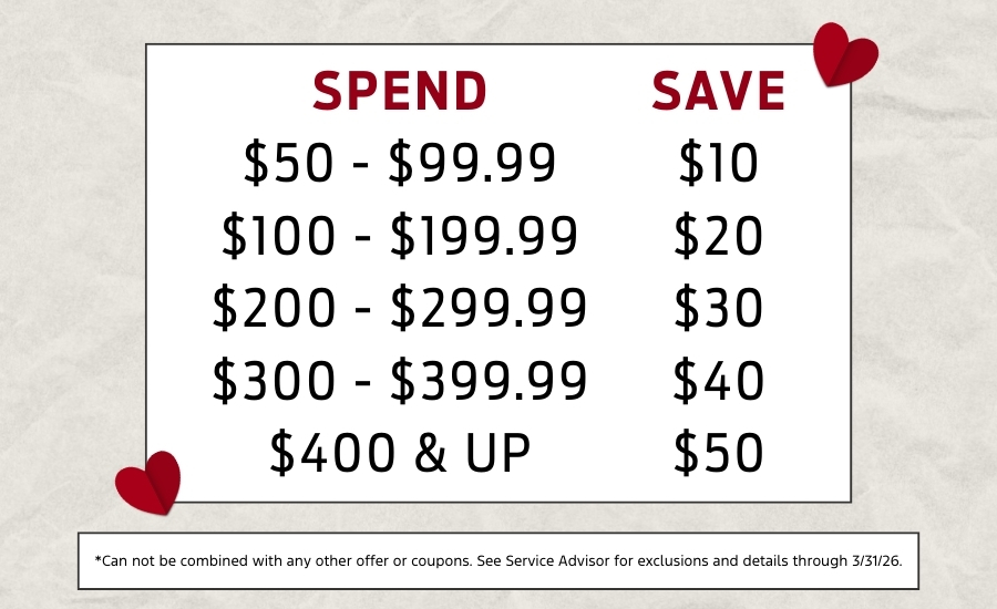 February 2026 Ford Spend and Save Special